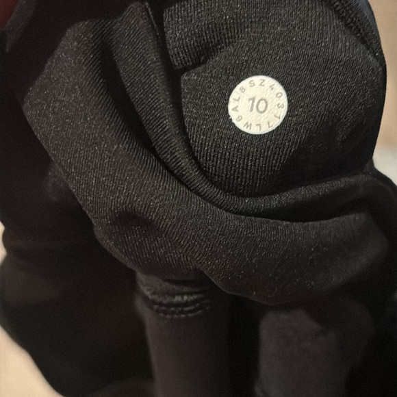 Lululemon Home Stretch Crop 19" Black size 10 - Picture 11 of 11